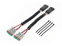 Fog Light Wiring Adapters; LED to Deutsch Dual Output (21-26 F-150)