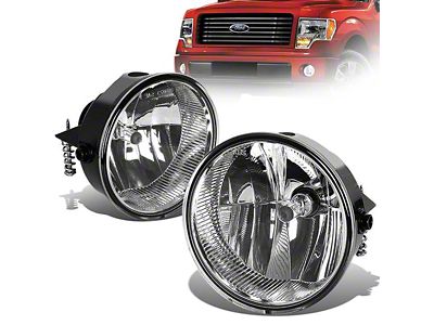 Fog Lights; Clear (11-14 F-150, Excluding Raptor)