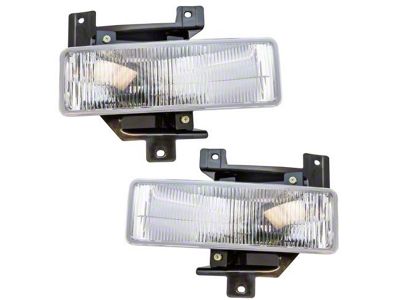 Fog Lights; Clear (97-98 F-150)