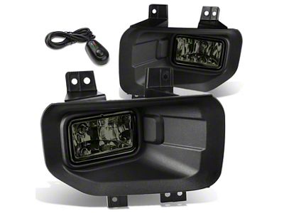 Fog Lights with Switch; Smoked (15-17 F-150, Excluding Raptor)