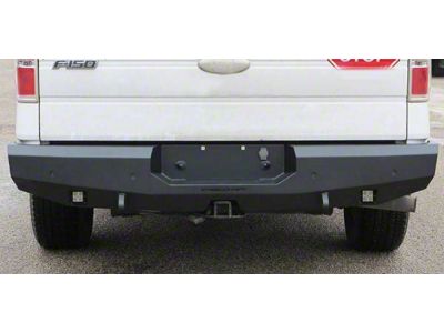 Fortis Rear Bumper; Textured Black (09-14 F-150)