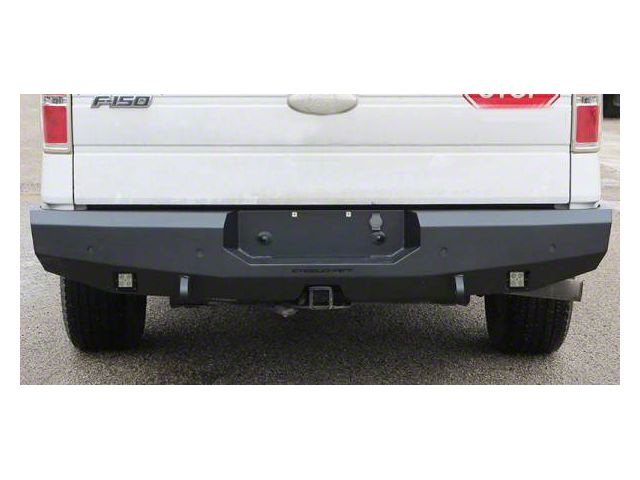 Fortis Rear Bumper; Textured Black (09-14 F-150)