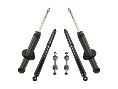 Front and Rear Shocks with Front Sway Bar Links (09-13 2WD F-150)