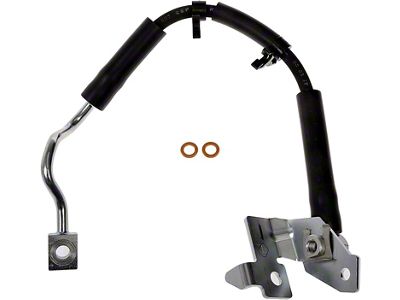 Front Brake Hydraulic Hose; Driver Side (05-08 F-150)