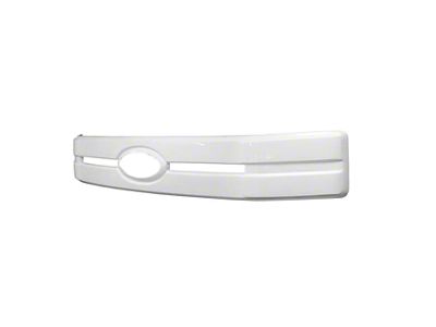 Front Bumper Center Section Cover; Gloss White (18-20 F-150 Lariat, XL, XLT)