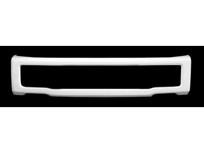 Front Bumper Center Section Cover with Tow Hook Openings; Armor Coated (15-17 F-150 Lariat w/o Sport Package, XL, XLT)