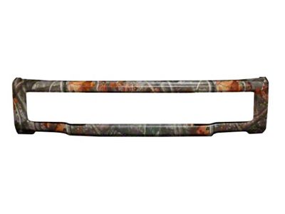 Front Bumper Center Section Cover with Tow Hook Openings; Paintable ABS (15-17 F-150 Lariat w/o Sport Package, XL, XLT)
