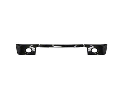 Front Bumper Cover with Fog Light Openings; Gloss Black (09-14 F-150, Excluding Raptor)