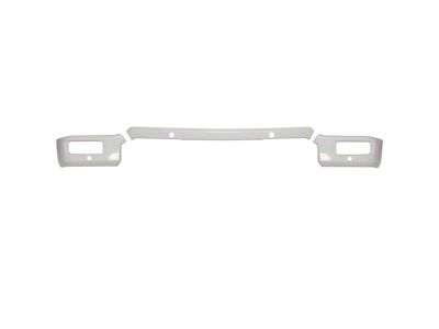 Front Bumper Cover; Gloss White (24-26 F-150, Excluding Raptor)