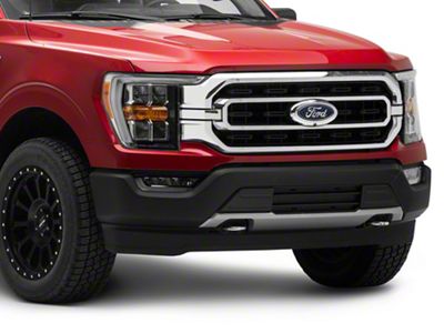 Front Bumper Cover; Matte Black (21-23 F-150, Excluding Raptor)