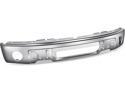 Front Bumper with Fog Light Openings; Chrome (09-14 F-150, Excluding Harley Davidson & Raptor)