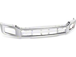 Front Bumper with Fog Light Openings; Chrome (18-20 F-150, Excluding Raptor)