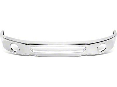 Front Bumper with Fog Light Openings; Chrome (06-08 F-150)