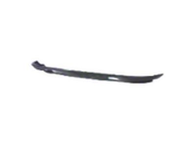 Replacement Front Bumper Lower Valance with Tow Hook Openings; Black (97-98 F-150)