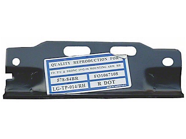 Replacement Front Bumper Mounting Arm; Passenger Side (97-98 F-150)