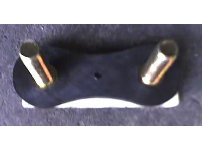 Replacement Front Bumper Stud Plate; Driver Side (97-03 F-150)