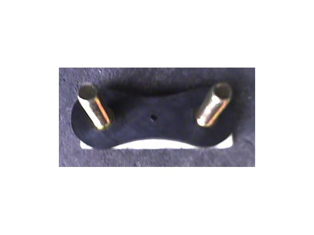 Replacement Front Bumper Stud Plate; Driver Side (97-03 F-150)