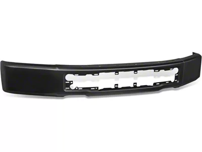 Front Bumper without Fog Light Openings; Black (15-17 F-150, Excluding Raptor)