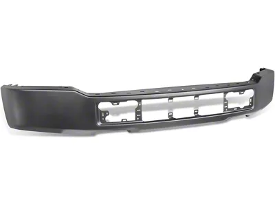 Front Bumper without Fog Light Openings; Black (18-20 F-150, Excluding Raptor)