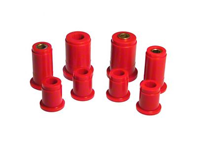 Front Control Arm Bushing Kit; Red (97-03 2WD F-150)