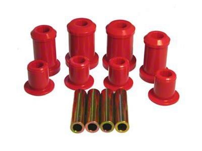 Front Control Arm Bushing Kit; Red (97-03 4WD F-150)