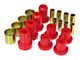 Front Control Arm Bushing Kit; Red (04-08 F-150)