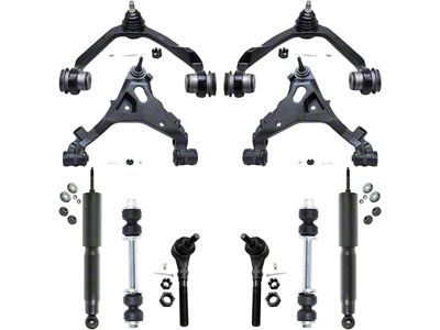 Front Control Arms with Shocks, Sway Bar Links and Outer Tie Rods (97-03 4WD F-150)