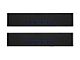 Front Door Sill Protection with Raptor Logo; TUF-LINER Black; Black and Blue (15-24 F-150)
