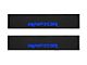 Front Door Sill Protection with Raptor Logo; TUF-LINER Black; Blue (15-24 F-150)
