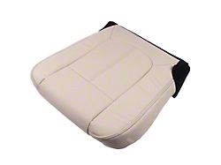 Front Driver Side Seat Cover; Adobe Tan (11-14 F-150 w/ HA or EA on VIN Sticker)