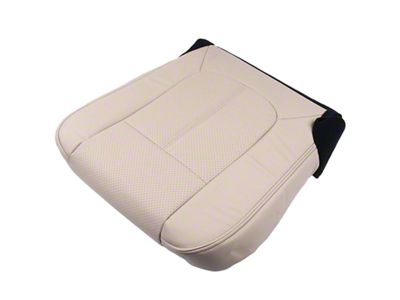 Front Driver Side Seat Cover; Adobe Tan (11-14 F-150 w/ HA or EA on VIN Sticker)