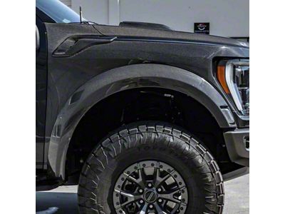 Front Fenders; Carbon Fiber (21-25 F-150 Raptor)