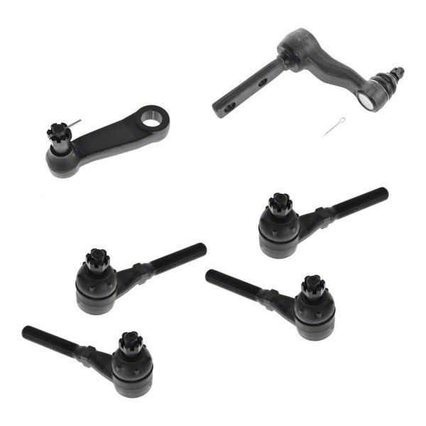 F150 Front Inner and Outer Tie Rods with Idler and Pitman Arms (9703