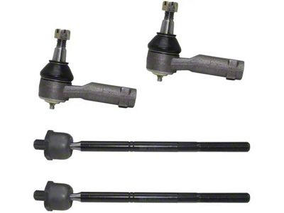 Front Inner and Outer Tie Rods (04-08 4WD F-150)