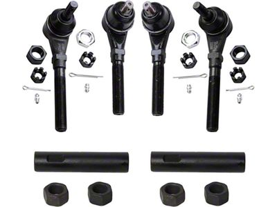 Front Inner and Outer Tie Rods with Adjusting Sleeves (97-03 4WD F-150)