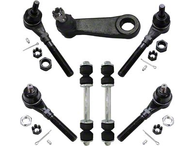Front Inner and Outer Tie Rods with Pitman Arm and Sway Bar Links (97-03 4WD F-150)