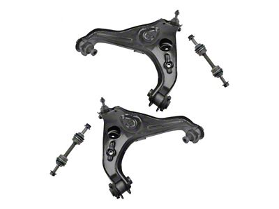 Front Lower Control Arms with Ball Joints and Sway Bar Links (09-13 2WD F-150)
