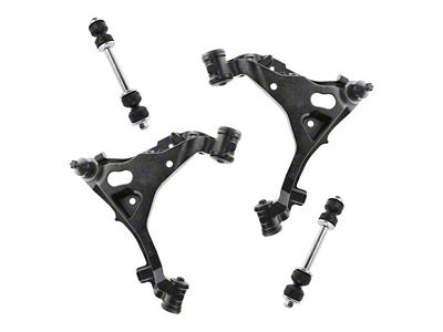 Front Lower Control Arms with Ball Joints and Sway Bar Links (97-03 4WD F-150)