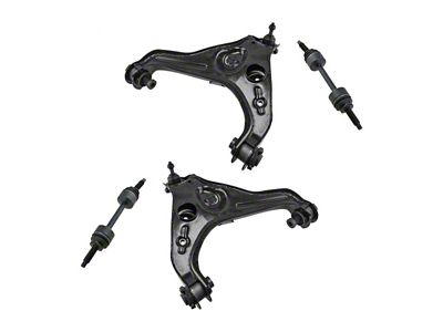 Front Lower Control Arms with Ball Joints and Sway Bar Links (09-13 4WD F-150, Excluding Raptor)