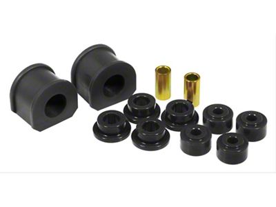 Front/Rear Sway Bar and End Link Bushing Kit; 1-1/8-Inch; Black (97-98 F-150)