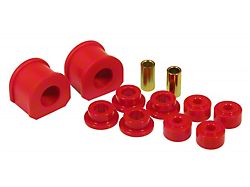 Front/Rear Sway Bar and End Link Bushing Kit; 1-1/8-Inch; Red (97-98 F-150)
