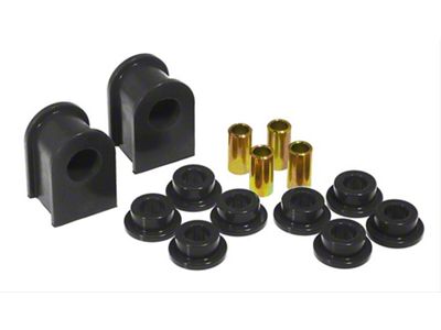 Front/Rear Sway Bar and End Link Bushing Kit; 1-Inch; Black (97-98 F-150)