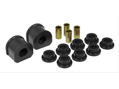Front/Rear Sway Bar and End Link Bushing Kit; 1-Inch; Black (97-98 F-150)