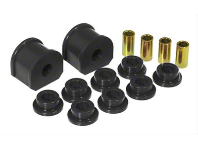 Front/Rear Sway Bar and End Link Bushing Kit; 3/4-Inch; Black (97-98 F-150)