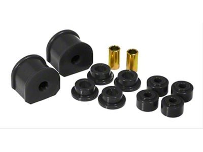Front/Rear Sway Bar and End Link Bushing Kit; 5/8-Inch; Black (97-98 F-150)