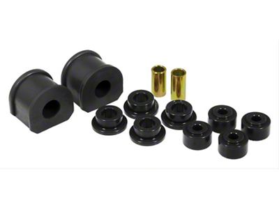 Front/Rear Sway Bar and End Link Bushing Kit; 7/8-Inch; Black (97-98 F-150)