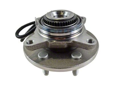 Front Steering Knuckle, Auto-Locking Hub Actuator and Hub Assembly; Driver Side (05-08 4WD F-150 w/ 6-Lug Wheels)
