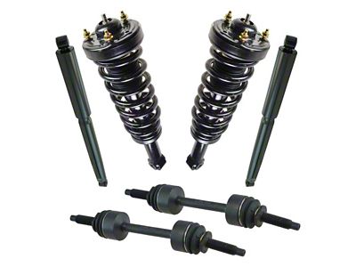 Front Strut and Spring Assemblies with Rear Shocks and Sway Bar Links (09-13 4WD F-150)
