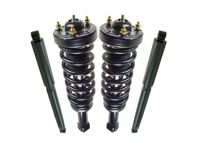 Front Strut and Spring Assemblies with Rear Shocks (09-13 4WD F-150)