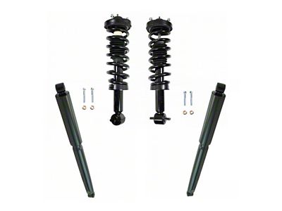 Front Strut and Spring Assemblies with Rear Shocks (15-17 2WD F-150 SuperCab, SuperCrew)